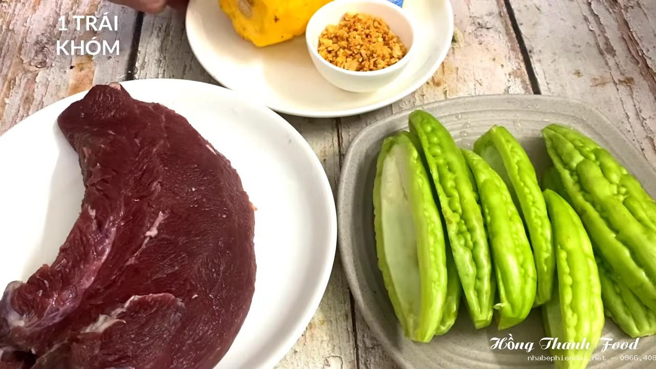 Cách làm bò né với khổ qua giòn, thịt bò mềm, không chảy nước