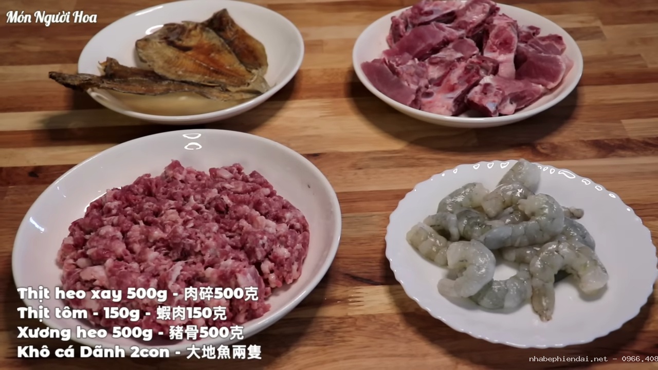 Cách làm hoành thánh người Hoa chuẩn vị Hồng Kông tại nhà