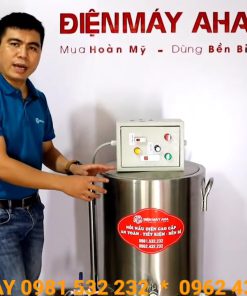 Nồi nấu cháo 50 lít dùng dầu truyền nhiệt - chi tiết máy 3
