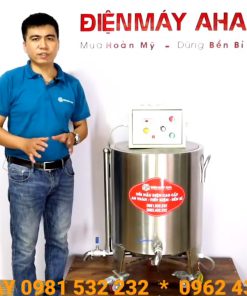 Nồi nấu cháo 50 lít dùng dầu truyền nhiệt - chi tiết máy 2