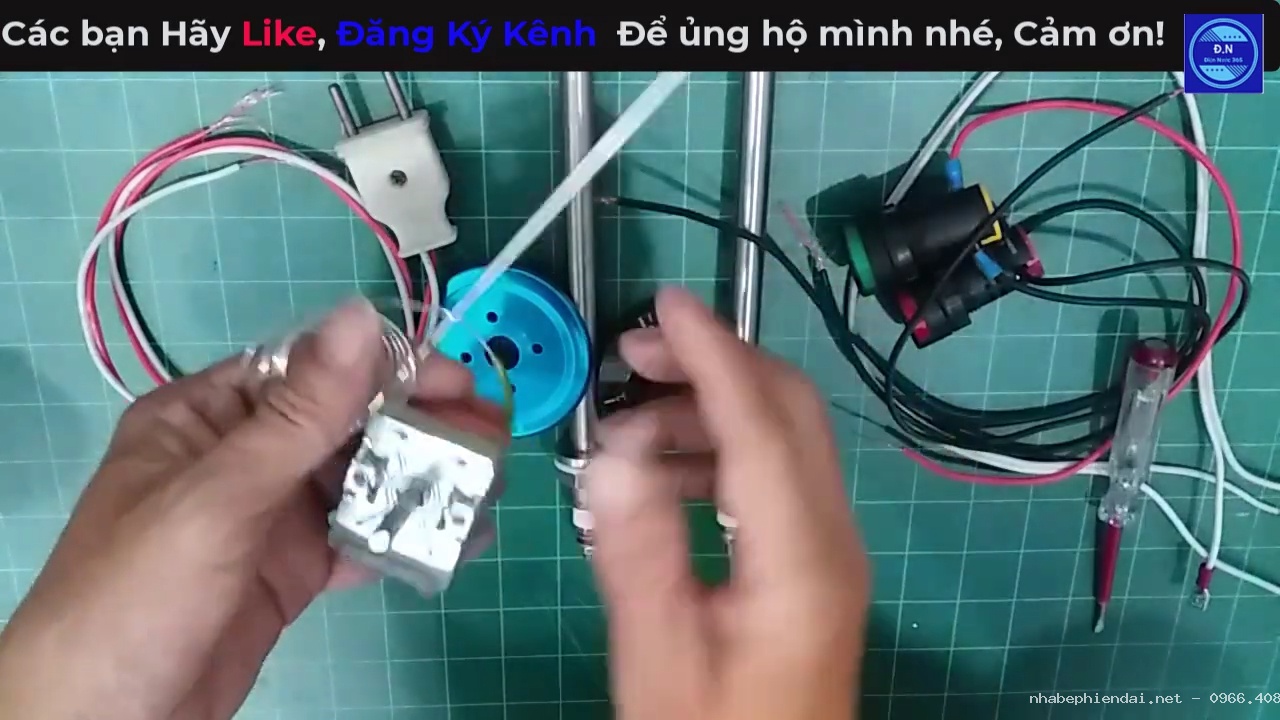 Hướng dẫn đấu và cài đặt rơ le nhiệt cho nồi nấu phở điện