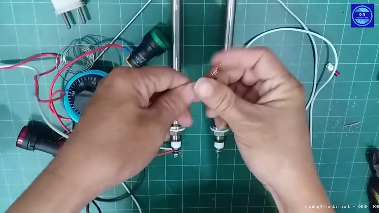 Hướng dẫn đấu và cài đặt rơ le nhiệt cho nồi nấu phở điện