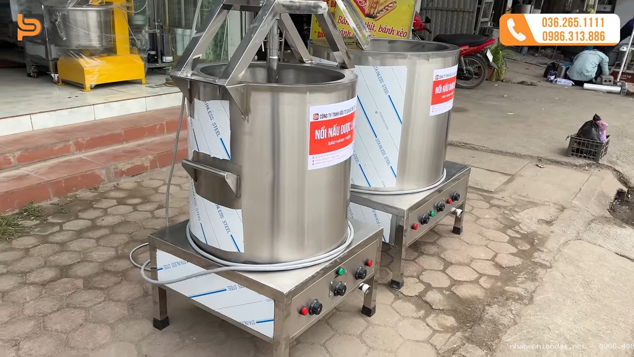 Nồi nấu dược liệu 200L và nồi cô cao dược liệu 120L