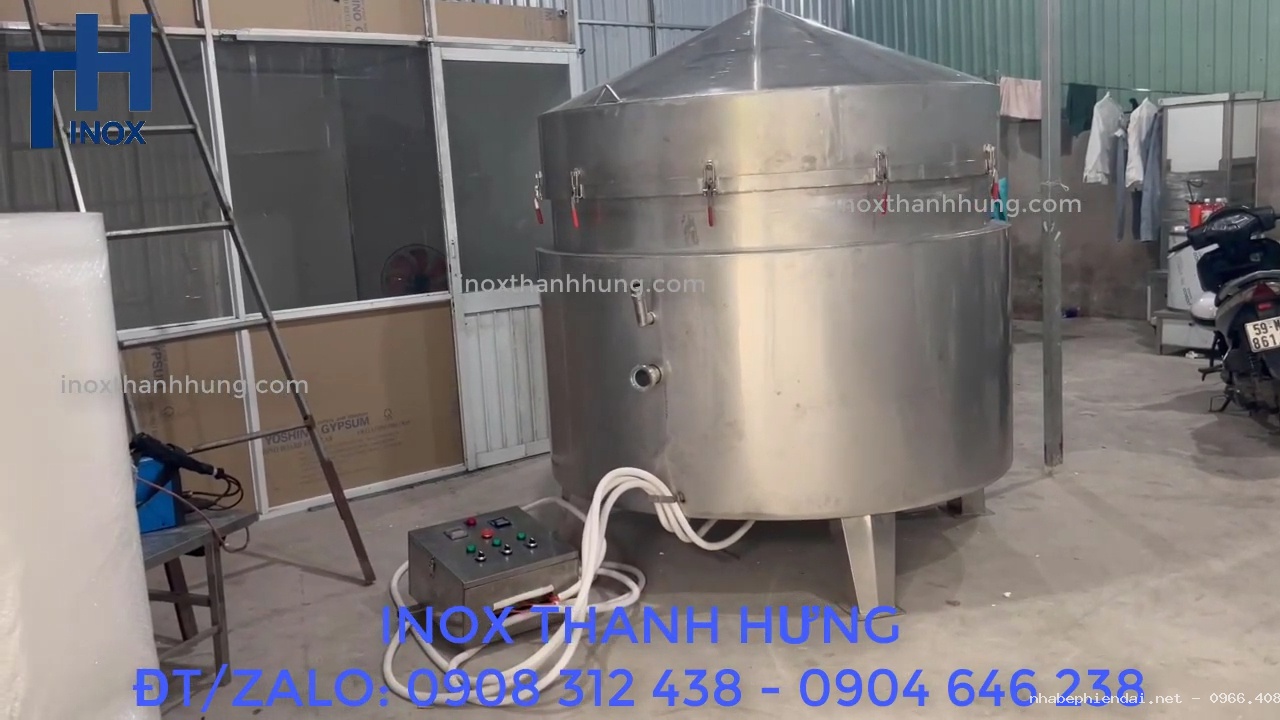 Nồi trưng cất tinh dầu công nghiệp 2000L