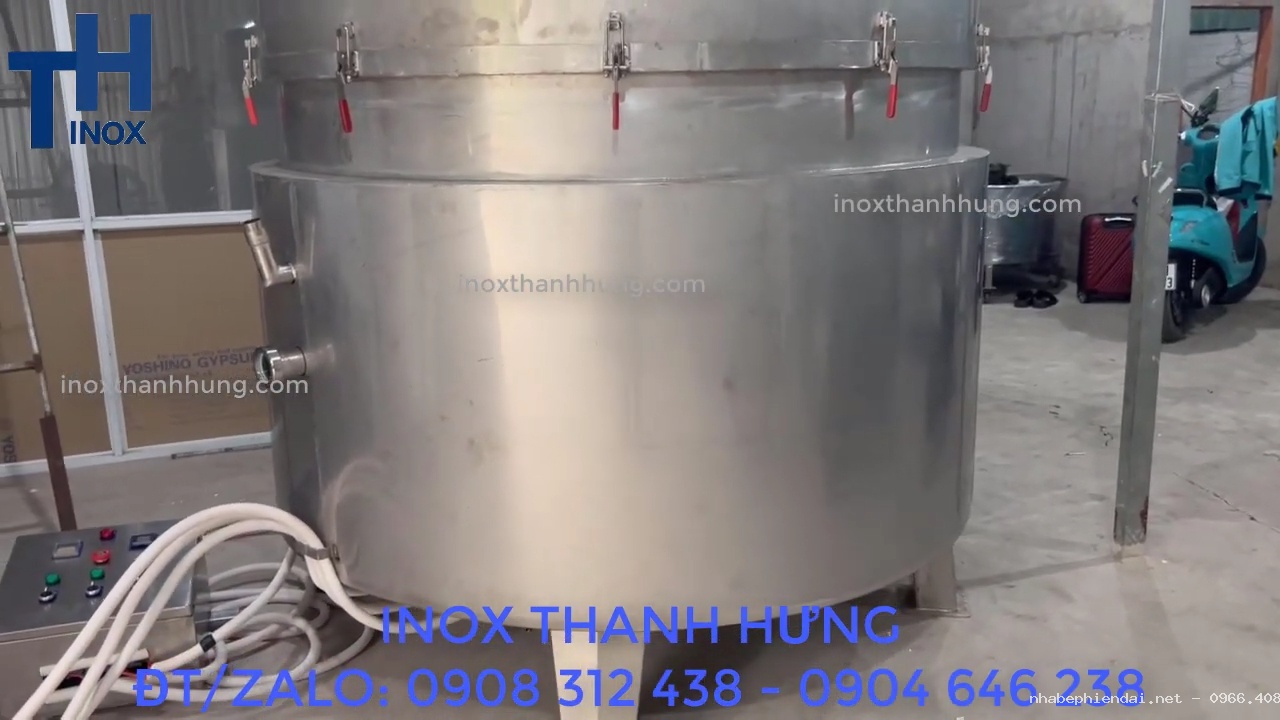 Nồi trưng cất tinh dầu công nghiệp 2000L