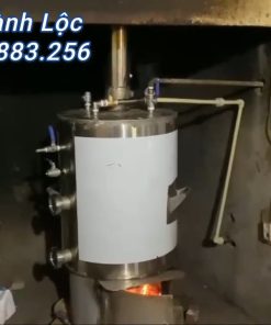 Nồi áp hơi đun củi kết hợp điện 200L - chi tiết máy 2