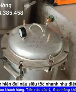 Nồi khuấy cao, nồi cô cao bằng gas inox 304