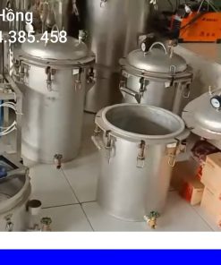 Nồi khuấy cao, nồi cô cao bằng gas - chi tiết máy 2