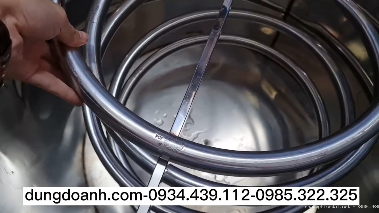 Bộ nồi chưng cất và quấy dược liệu inox 304 dung tích 100 lít