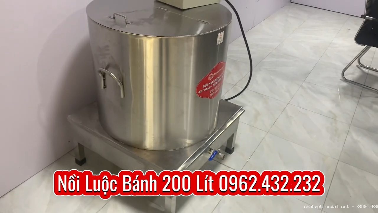 Nồi luộc bánh 200L