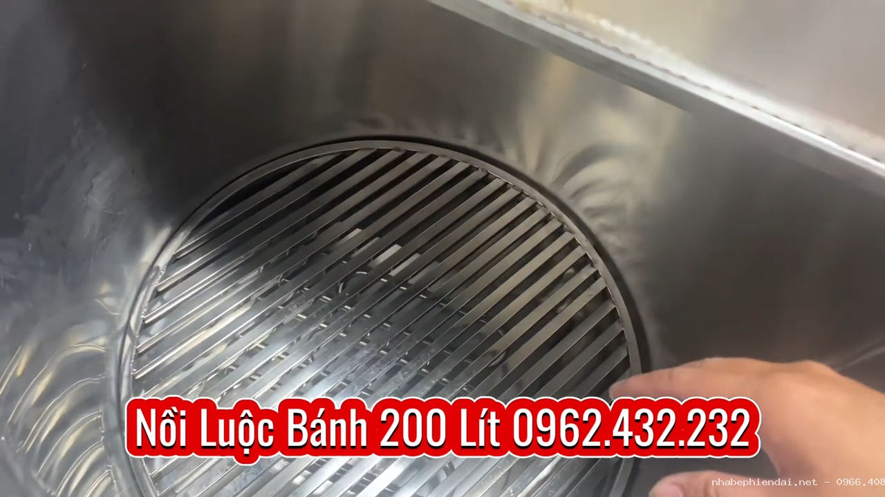Nồi luộc bánh 200L