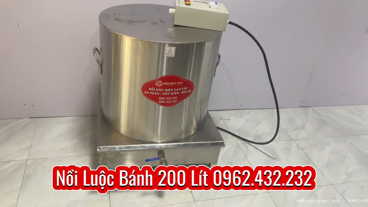 Nồi luộc bánh 200L