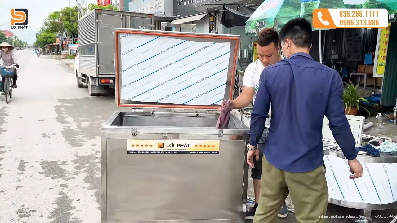 Nồi luộc bánh chưng áp suất 400 lít