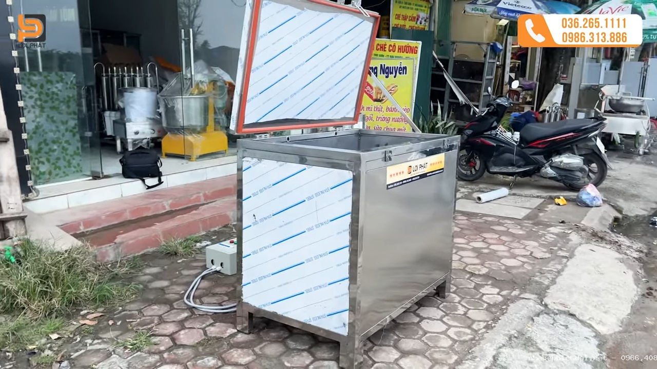 Nồi luộc bánh chưng bằng áp suất 500 lít