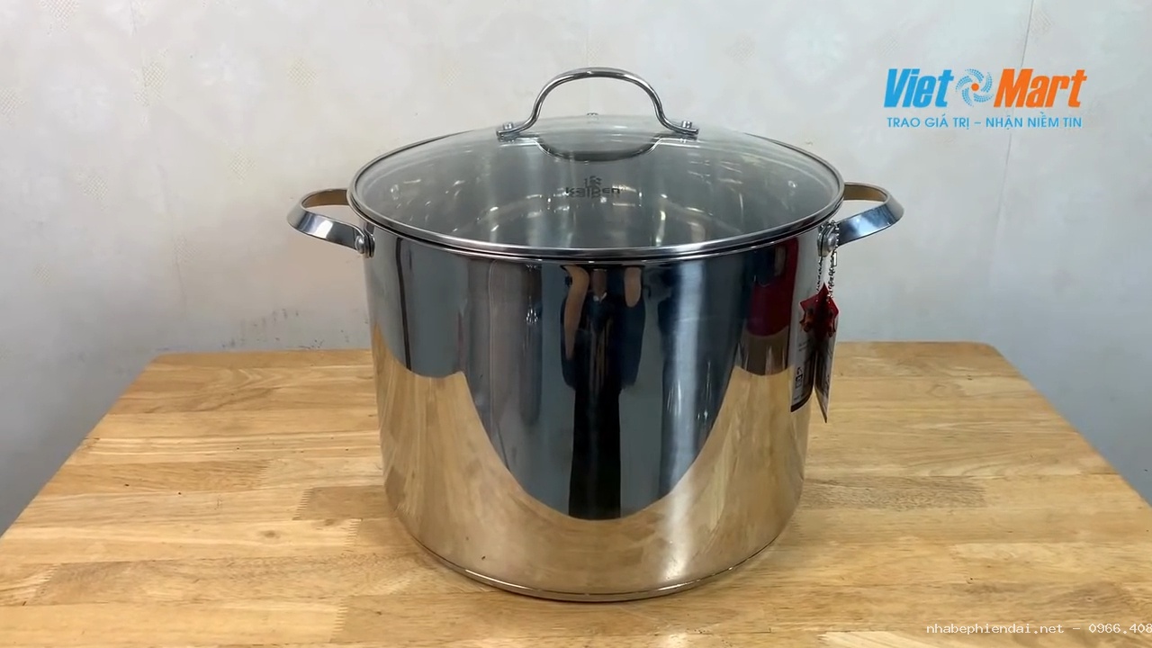 Nồi luộc gà Camen NM 30cm dung tích 16L nhập khẩu Đức