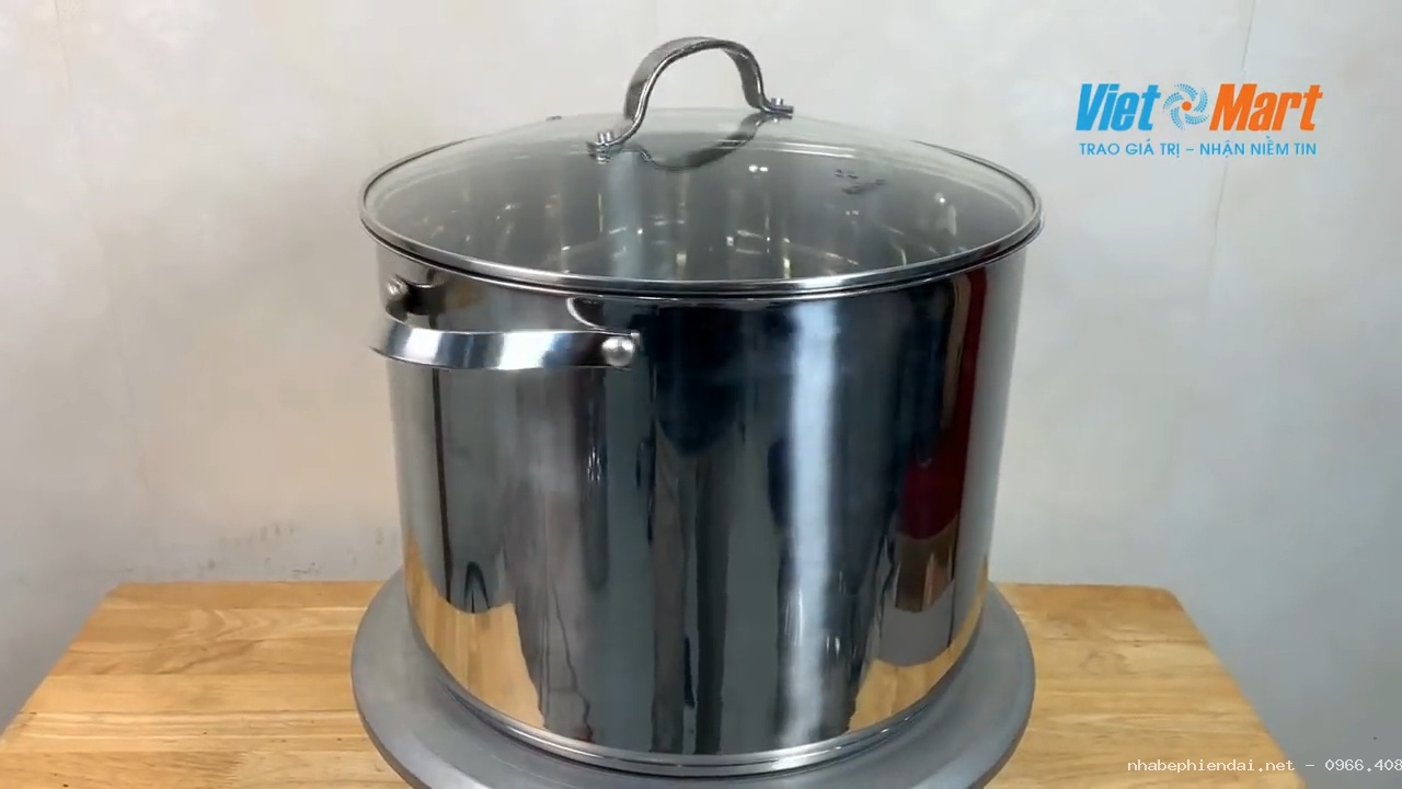 Nồi luộc gà Camen NM 30cm dung tích 16L nhập khẩu Đức