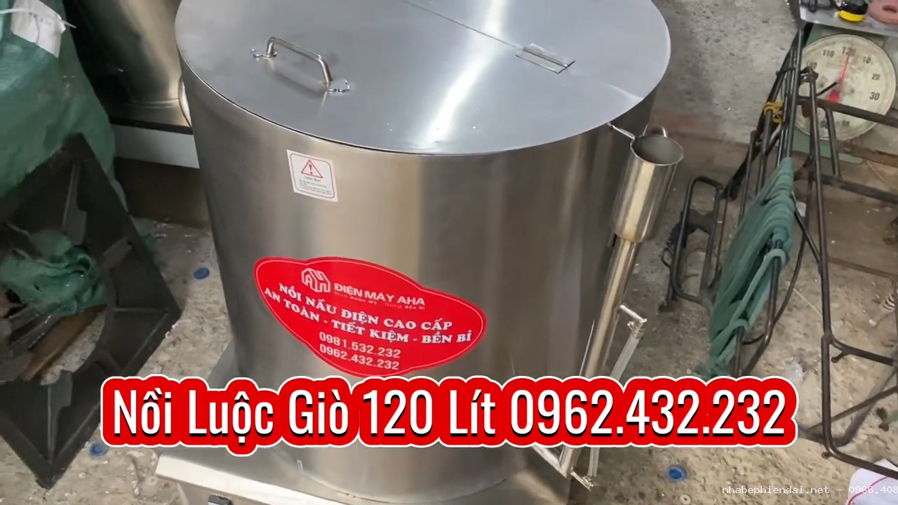 Nồi luộc giò chả, luộc thịt, hấp giò