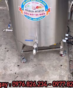 Nồi nấu cám lợn 200L truyền nhiệt bằng dầu - chi tiết máy 2
