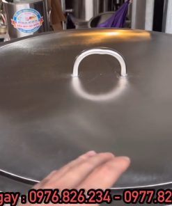 Nồi nấu cám lợn 200L truyền nhiệt bằng dầu - chi tiết máy 3