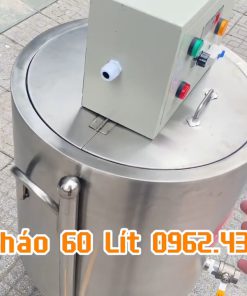 Nồi nấu cháo 60L truyền nhiệt bằng dầu - chi tiết máy 5