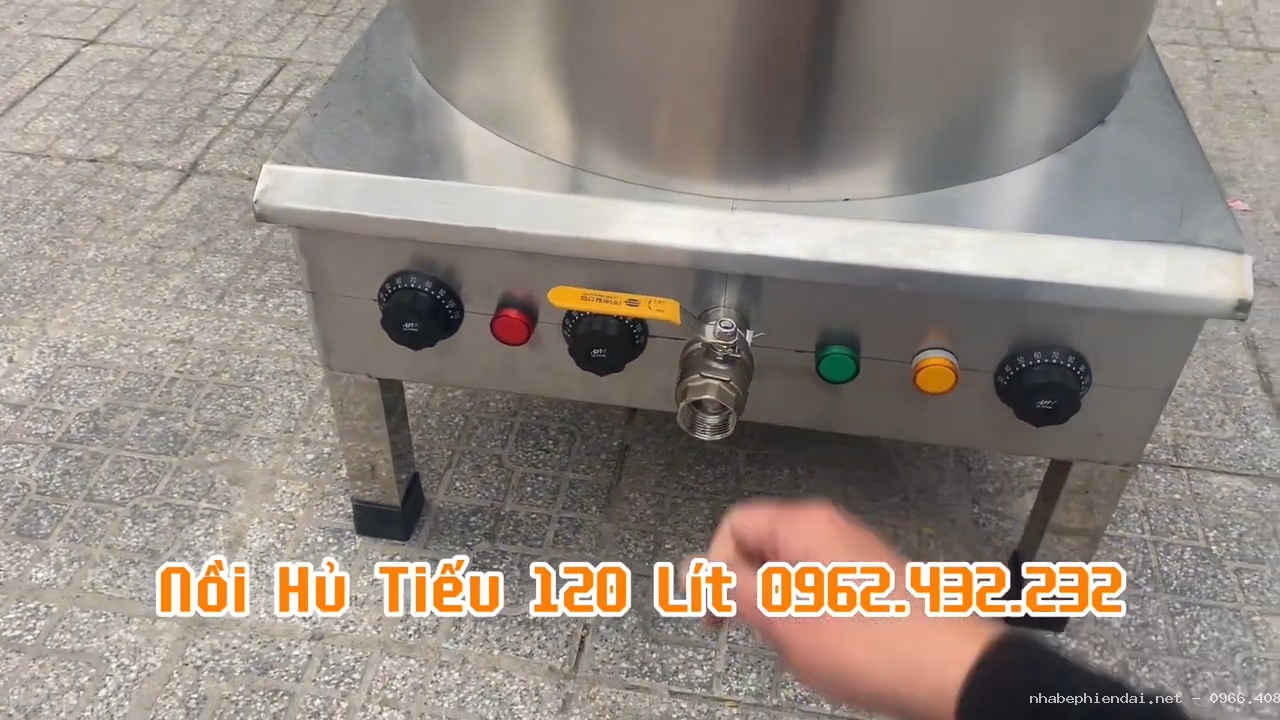 Nồi nấu hủ tiếu 120L inox 304 – Nồi nấu nước lèo có ngăn lồng tiện lợi