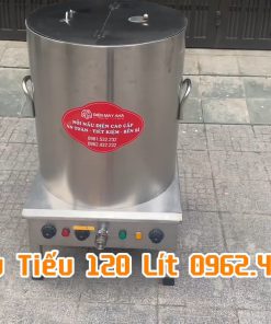 Nồi nấu hủ tiếu 120L inox 304 – Nồi nấu nước lèo có ngăn lồng tiện lợi