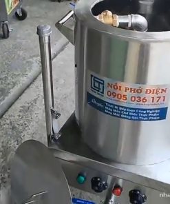 Nồi nấu sữa đậu nành 30 lít bằng điện 3 lớp