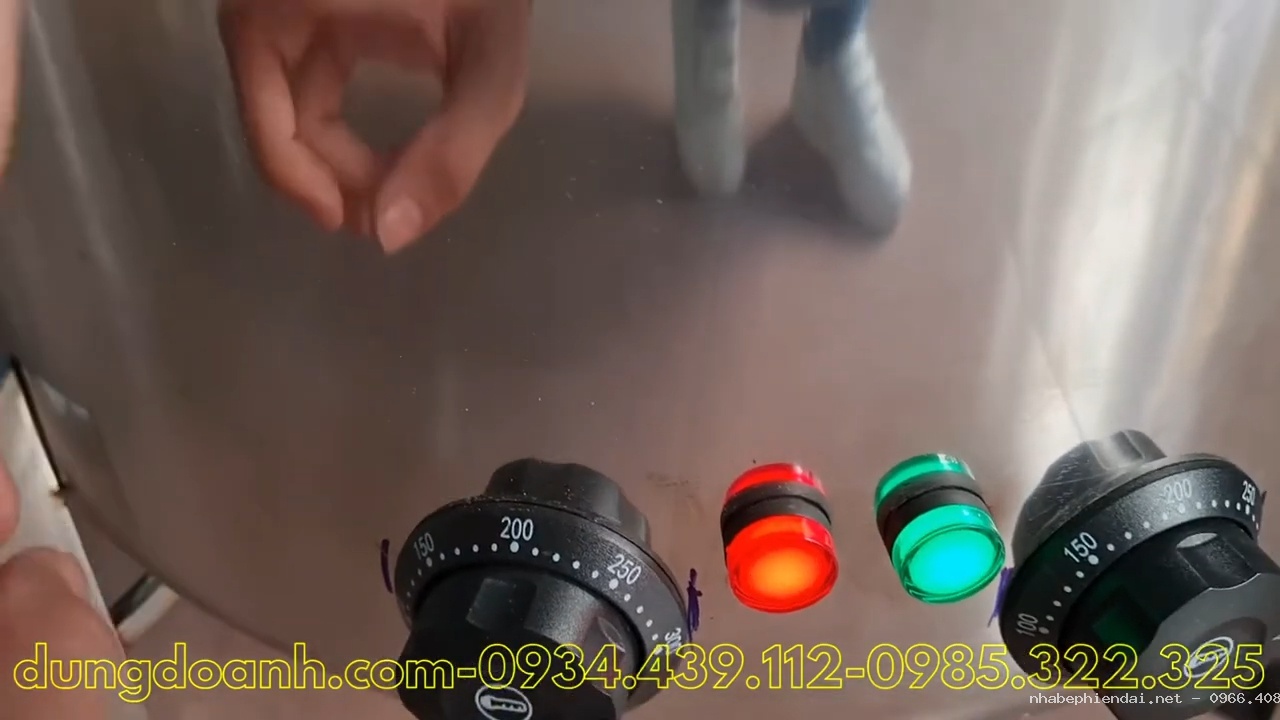 Nồi hấp pate áp suất dùng điện Dũng Doanh 60 lít