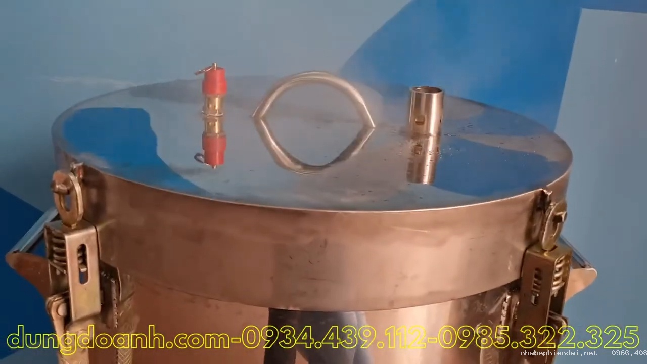 Nồi hấp pate áp suất dùng điện Dũng Doanh 60 lít