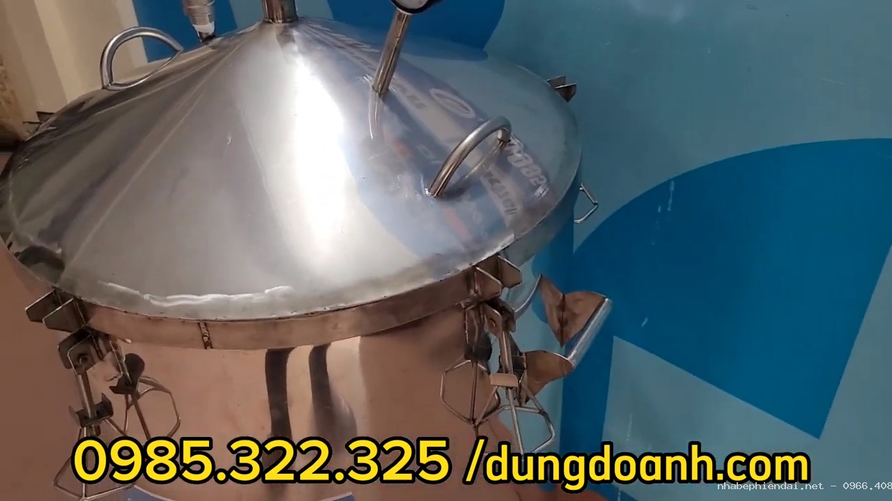 Bộ nồi áp suất công nghiệp 150 lít