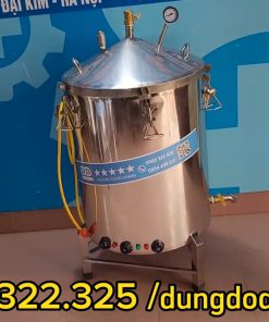 Bộ nồi áp suất công nghiệp 150 lít