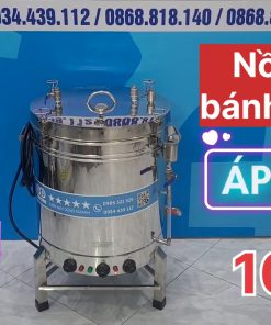 Nồi áp suất luộc bánh chưng bằng điện 100L