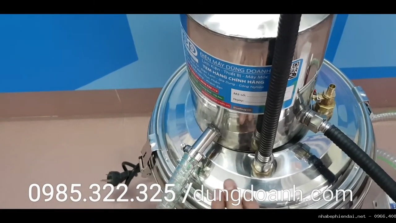 Bộ nồi chưng cất tinh dầu bằng điện 20 lít