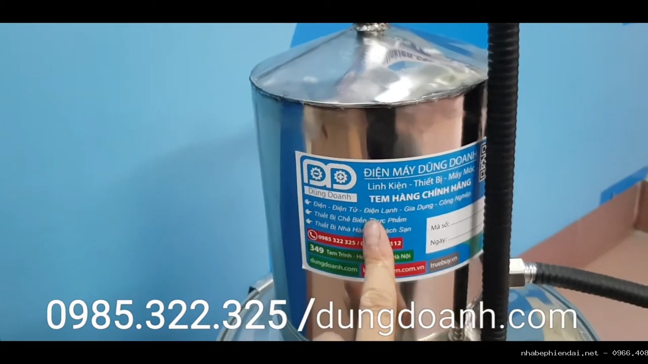 Bộ nồi chưng cất tinh dầu bằng điện 20 lít