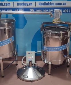 Nồi chưng cất tinh dầu kết hợp khuấy dược liệu 100 lít đa chức năng
