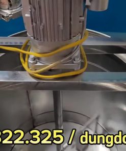 Nồi chưng cất tinh dầu kết hợp khuấy dược liệu 100 lít đa chức năng - chi tiết máy 2