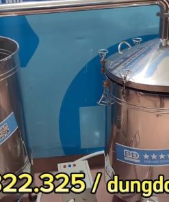 Nồi chưng cất tinh dầu kết hợp khuấy dược liệu 100 lít đa chức năng - chi tiết máy 4