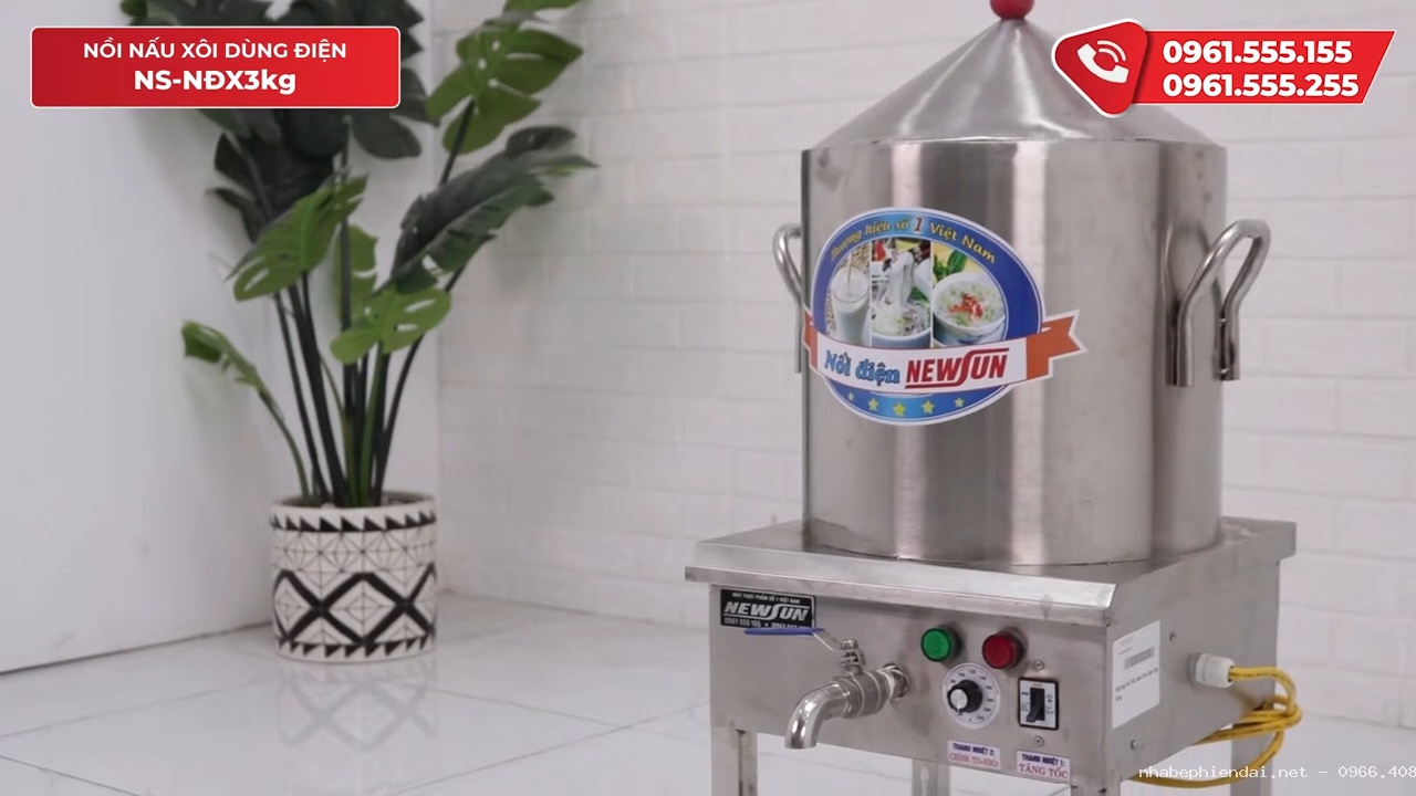 Nồi đồ xôi bằng điện 3 kg/mẻ NSNDX3KG – Đồ xôi 3 kg, hấp bánh bao, bánh giò, thịt, hải sản, rau củ - Hình 4 Nồi đồ xôi bằng điện 3 kg/mẻ NSNDX3KG – Đồ xôi 3 kg, hấp bánh bao, bánh giò, thịt, hải sản, rau củ - Hình 4