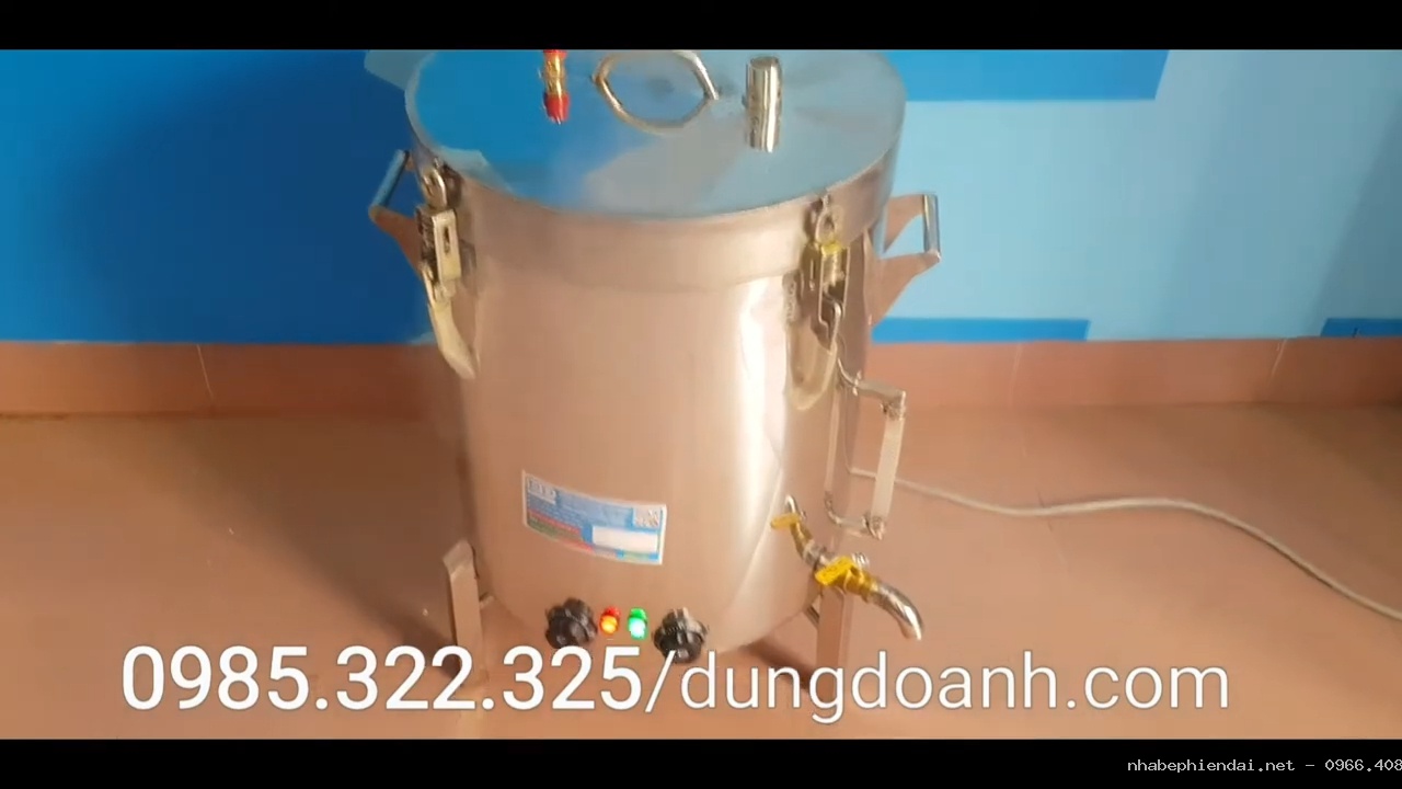 Nồi hấp pate áp suất dùng điện 10 – 15kg