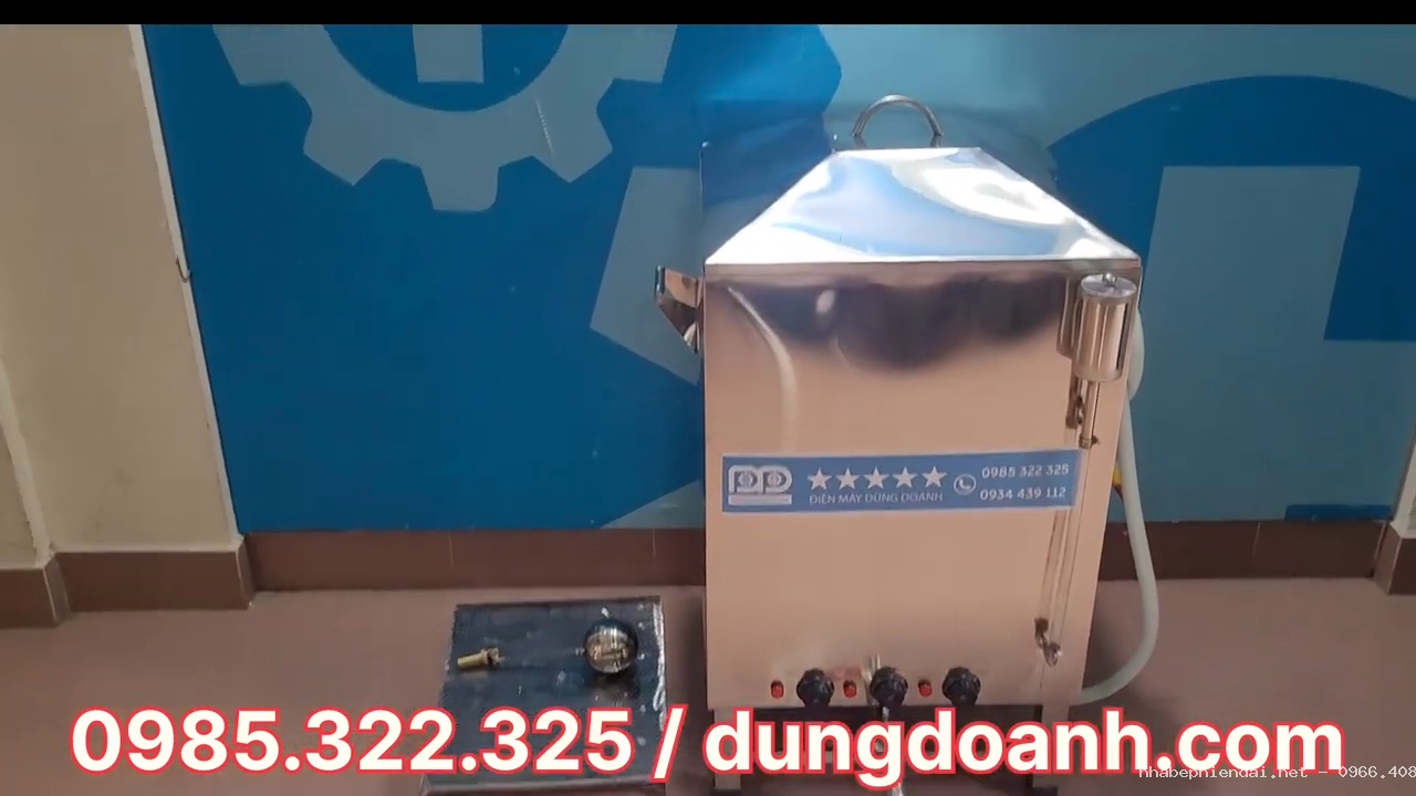 Thùng luộc bánh chưng điện đa chức năng inox 304 dung tích 150L