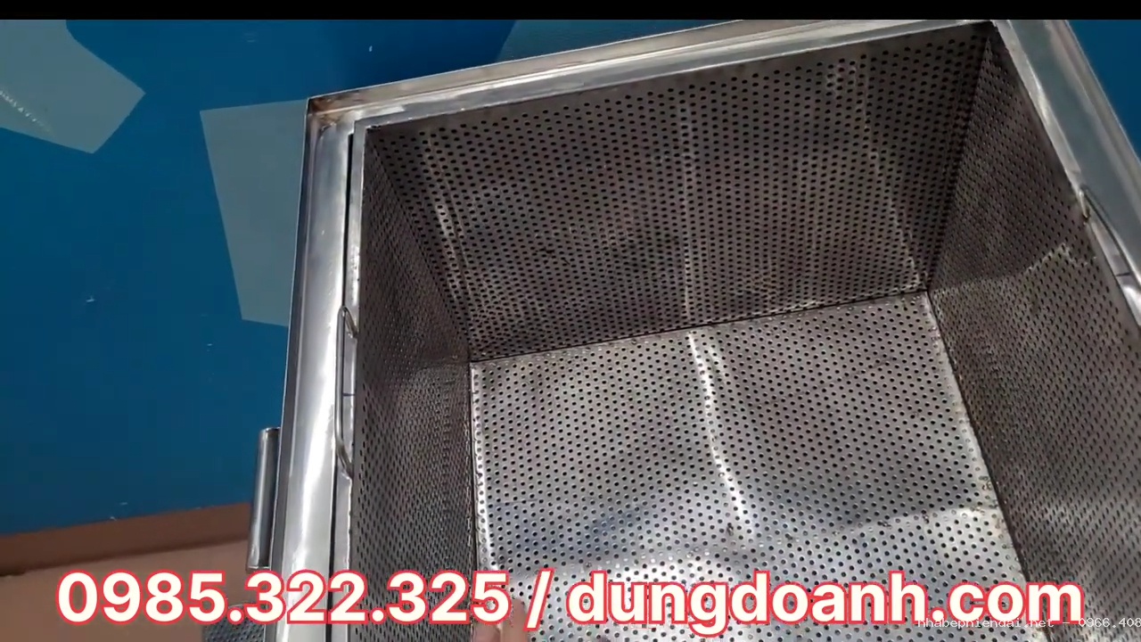 Thùng luộc bánh chưng điện đa chức năng inox 304 dung tích 150L