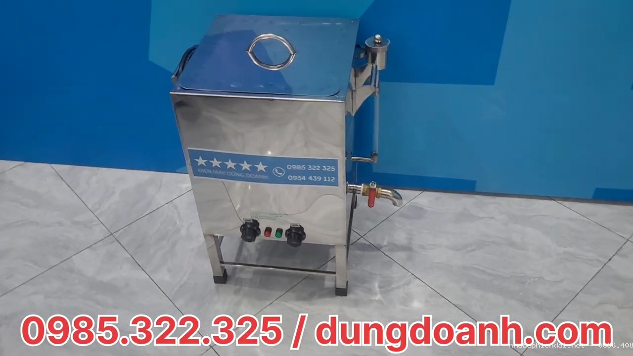 Nồi luộc bánh chưng điện gia đình 50L inox 304