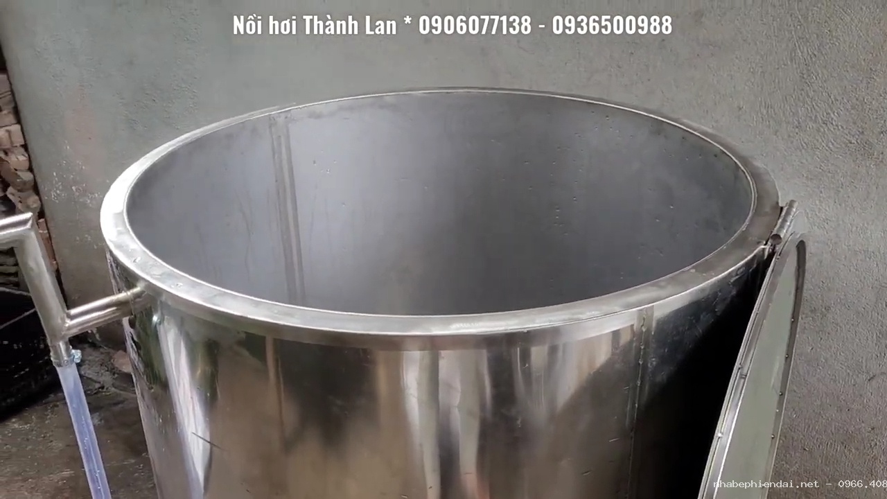 Nồi nấu bánh chưng công nghiệp chuyên dụng gia nhiệt đều