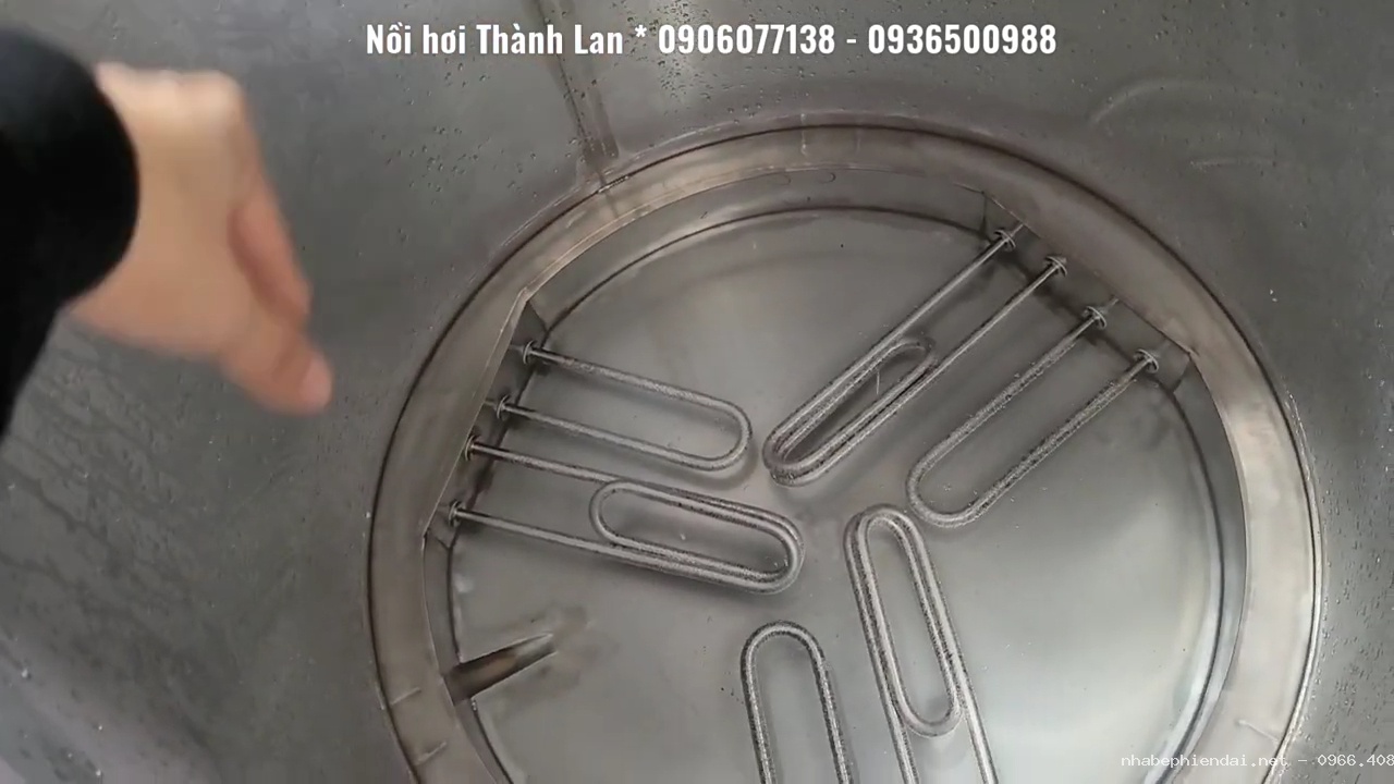 Nồi nấu bánh chưng công nghiệp chuyên dụng gia nhiệt đều