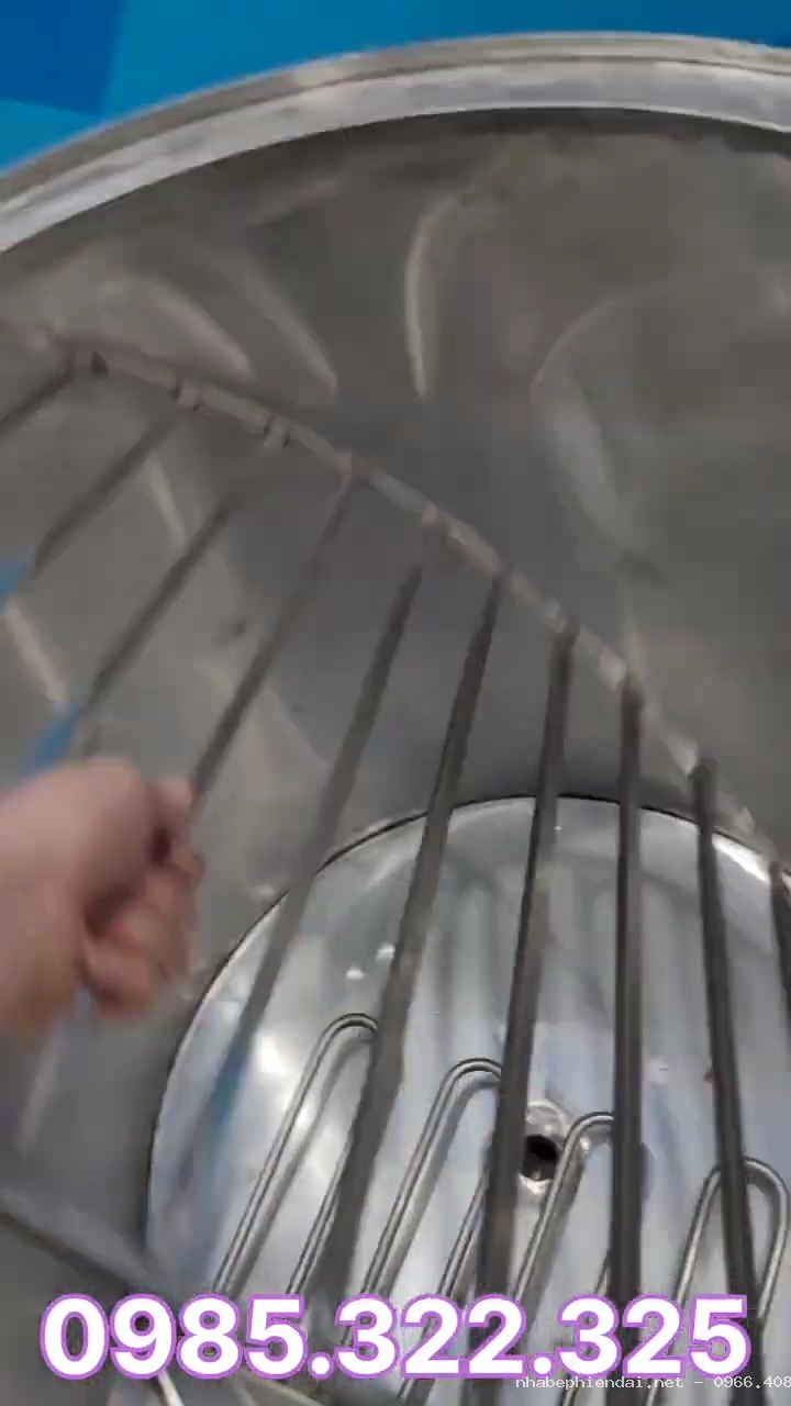 Bộ nồi luộc bánh chưng điện 320L- thiết kế mới có hẹn giờ tự tắt