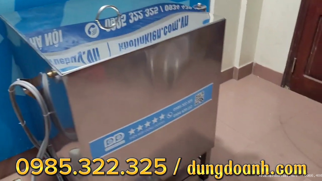 Thùng luộc bánh chưng đa năng 350L có phao cấp nước tự động