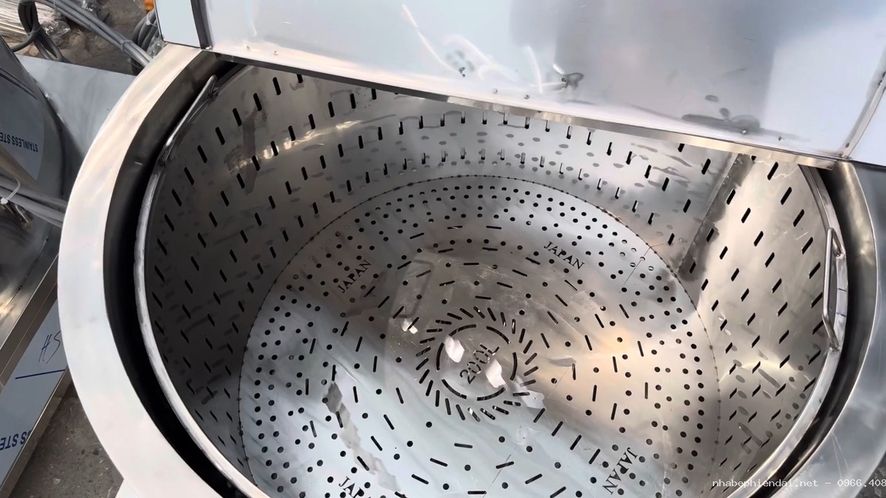 Nồi luộc hải sản 200 lít cao cấp