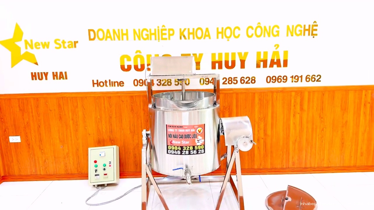 Nồi nấu cao dược liệu cánh khuấy inox 304 kết hợp hệ thống cô đặc