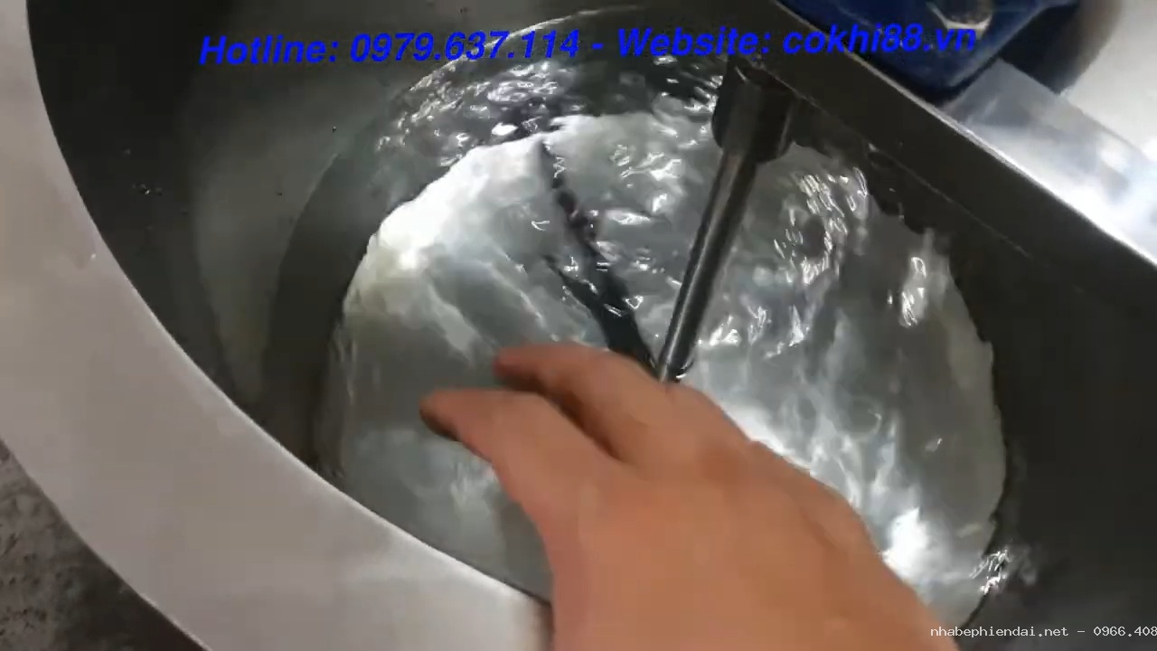 Nồi nấu cao kết hợp cô cao bằng inox có cánh khuấy