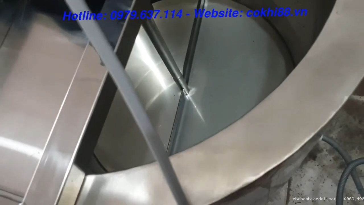 Nồi nấu cao kết hợp cô cao bằng inox có cánh khuấy